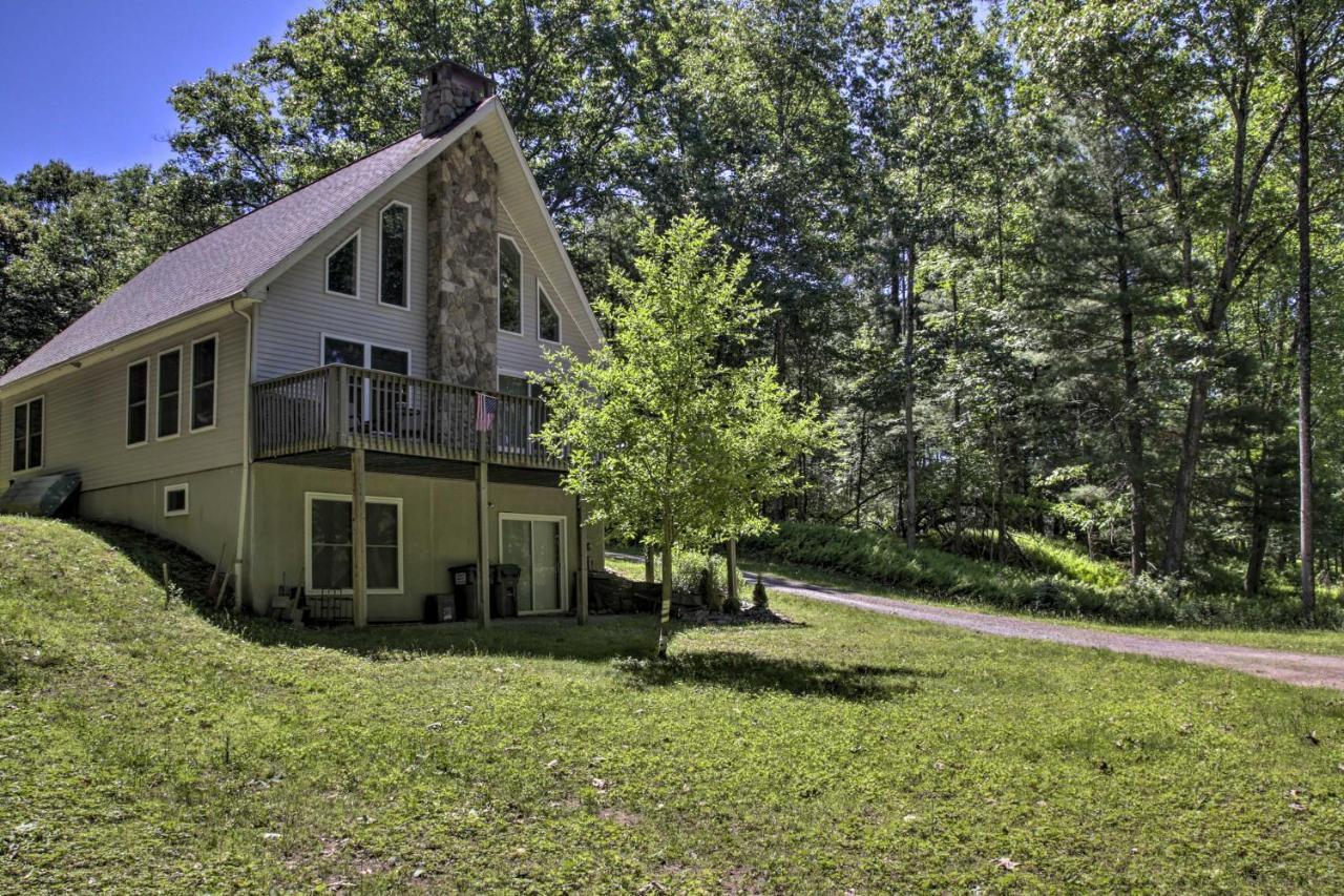 Spacious Home With Deck, Grill And Delaware River View Callicoon ภายนอก รูปภาพ