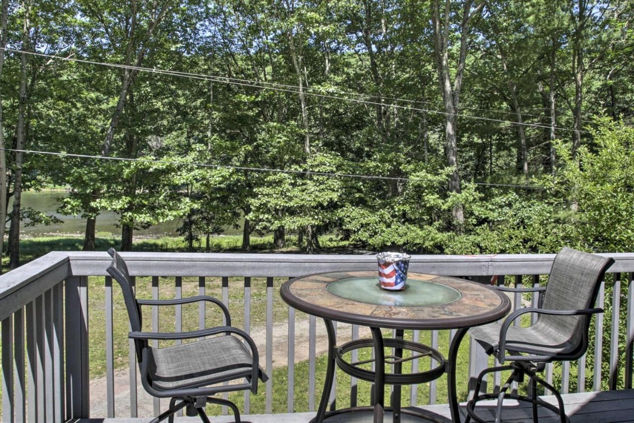 Spacious Home With Deck, Grill And Delaware River View Callicoon ภายนอก รูปภาพ